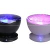 Ocean Wave Projector LED Night Light Remote Control TF Cards Music Player Speaker Aurora Projection