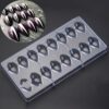 Creative Starry Sky Chocolate Mould PC Water Drop Chocolate Mould