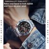Luminous Large Dial Multifunctional Men's Watch