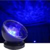 Ocean Wave Projector LED Night Light Remote Control TF Cards Music Player Speaker Aurora Projection