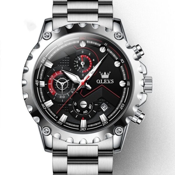 Luminous Large Dial Multifunctional Men's Watch