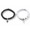 Fashion Personality Volcanic Rock Cross Bracelet