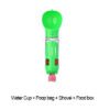 Portable Cat Dog Water Bottle Food Feeder Drinker Poop Dispenser 3 In 1 Leak-proof Multifunctional Dog Water Bottle